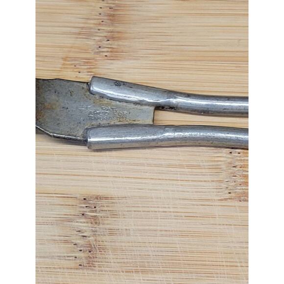 Vintage Grand Forks ND Ice & Fuel Company Advertising Meat Fork - Picture 8 of 8